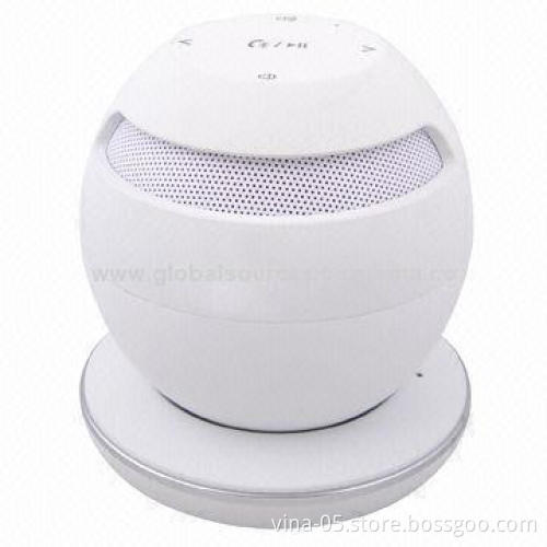 2013 New Design CSR 4.0 NFC Bluetooth Speaker with 150Hz-20kHz Frequency Response, 3W Power